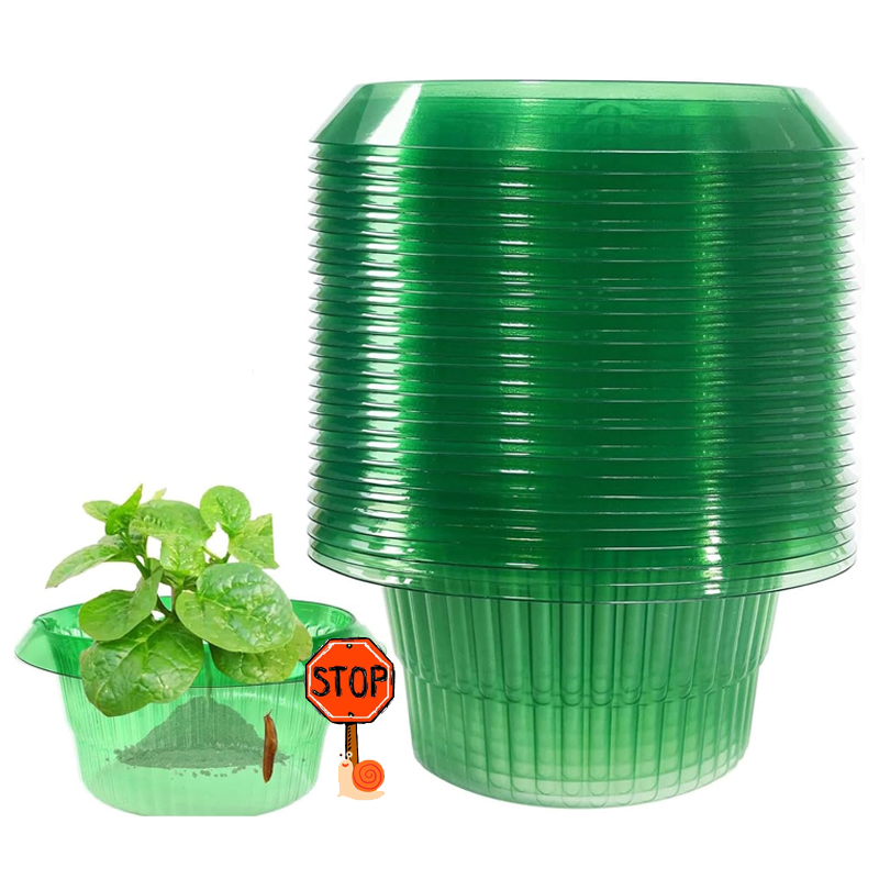 Gardening Tools Green - 5-25 قطعة حلقات حماية سبيكة النباتات