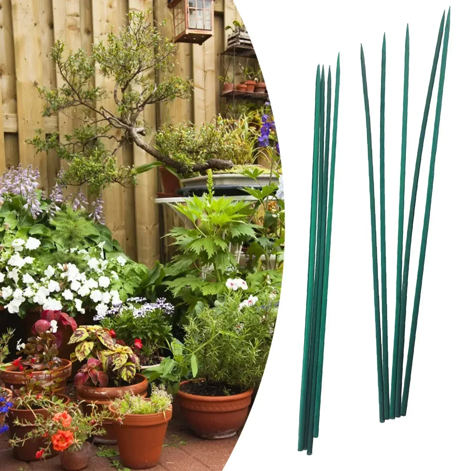 Gardening Tools Green - 10 قطعة 40 سنتيمتر مجموعة حصة