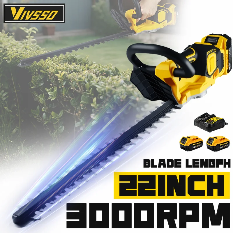 Gardening Tools To Remove Weeds - VIVSSO اللاسلكي أداة تشذيب التحوط الكهربائية