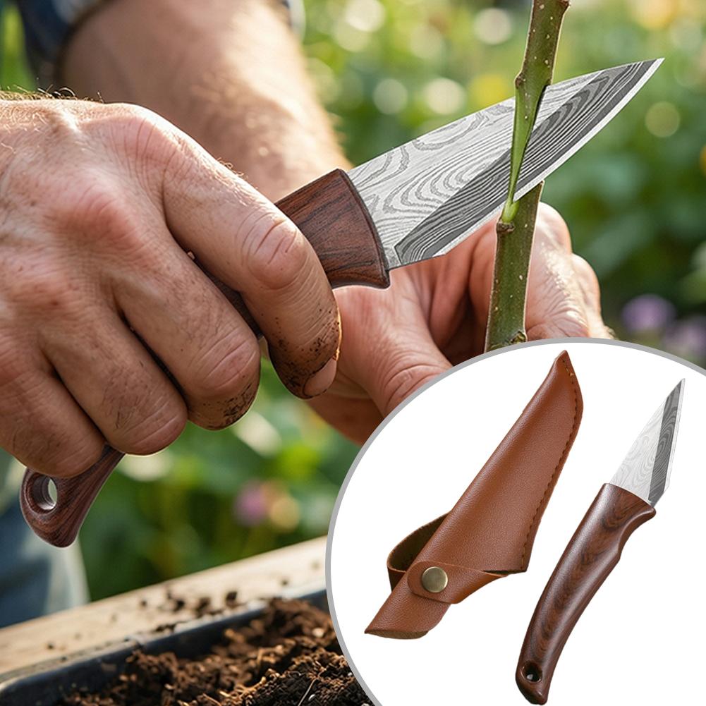 سكين تطعيم احترافي للحدائق وأش - مراجعة Gardening Tools Knife وسعره