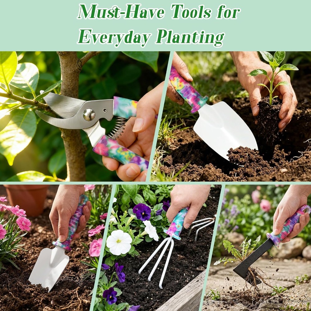 مجموعة أدوات البستنة المكونة م - مراجعة Gardening Tools Knife وسعره