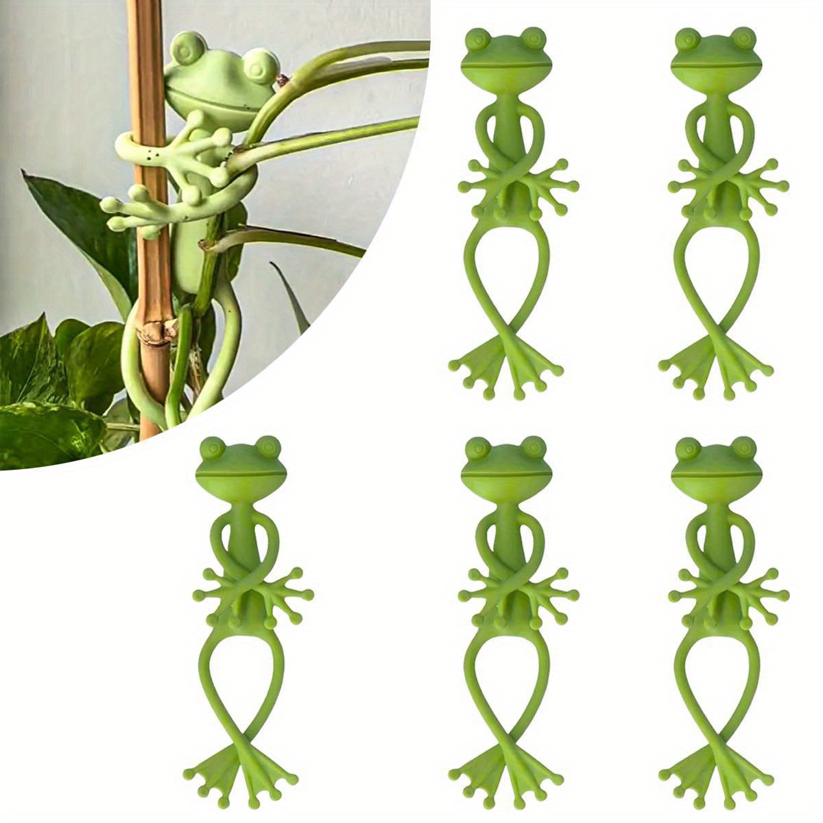 مشبك تثبيت النباتات على شكل ضف - مراجعة Gardening Tools Green وسعره