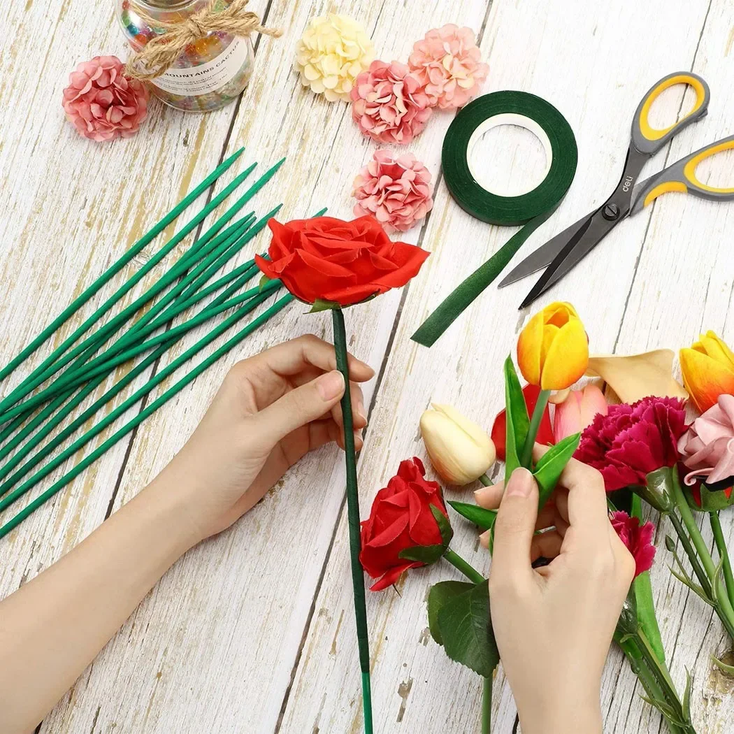 10 قطعة 40 سنتيمتر الأخضر الخي - مراجعة Gardening Tools Green وسعره