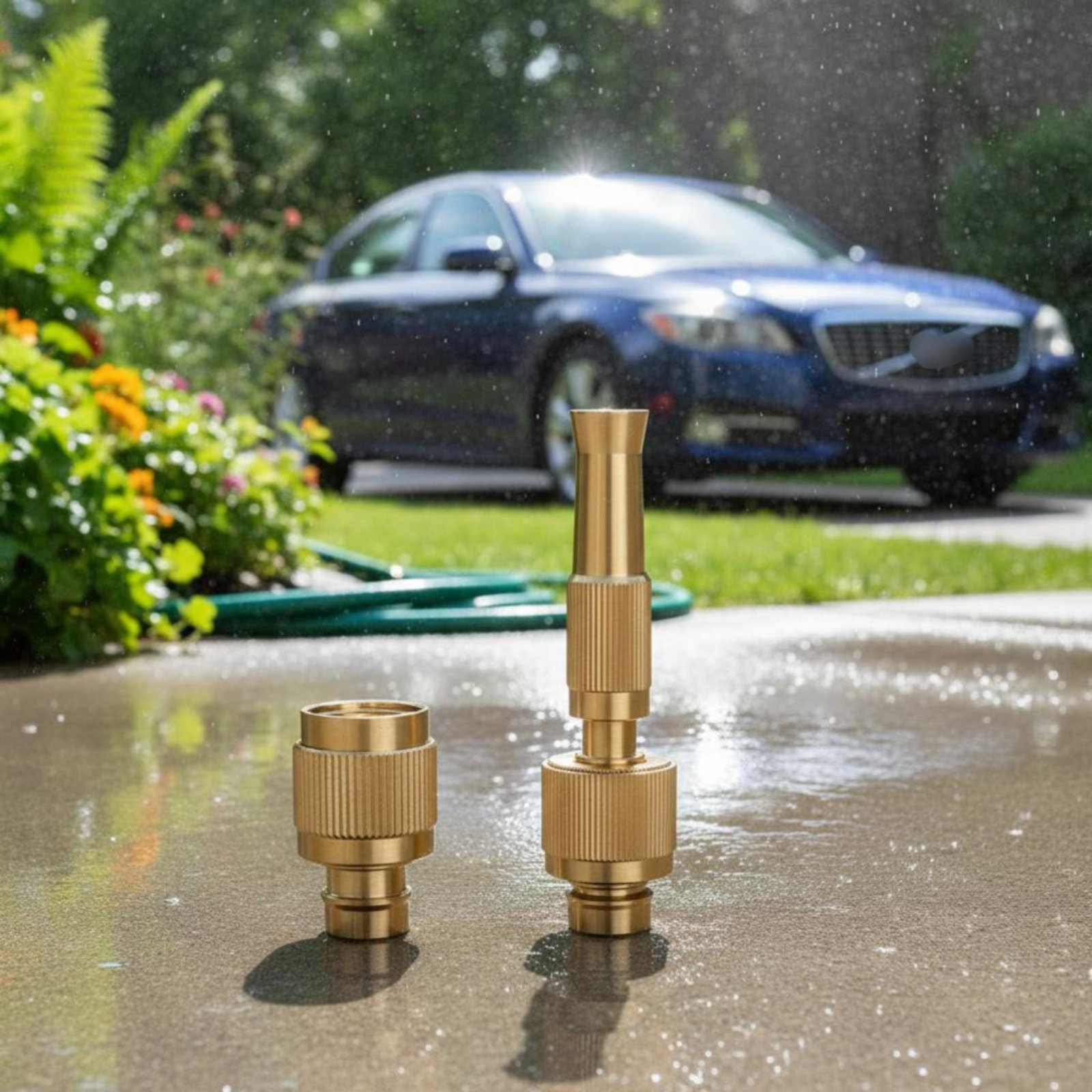 موصل مياه نحاسي عالمي، ملحق رش - مراجعة Gardening Tools And Equipment وسعره