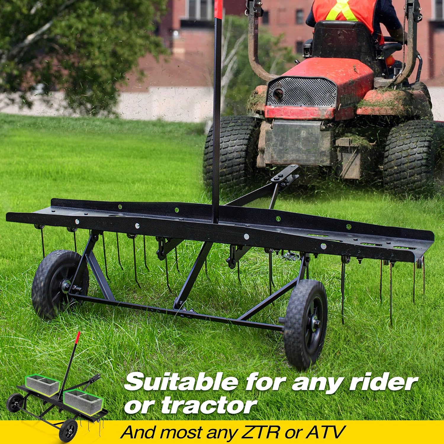 ملحق مشط تفكيك التربة للحدائق، - مراجعة Gardening Yard Tools وسعره