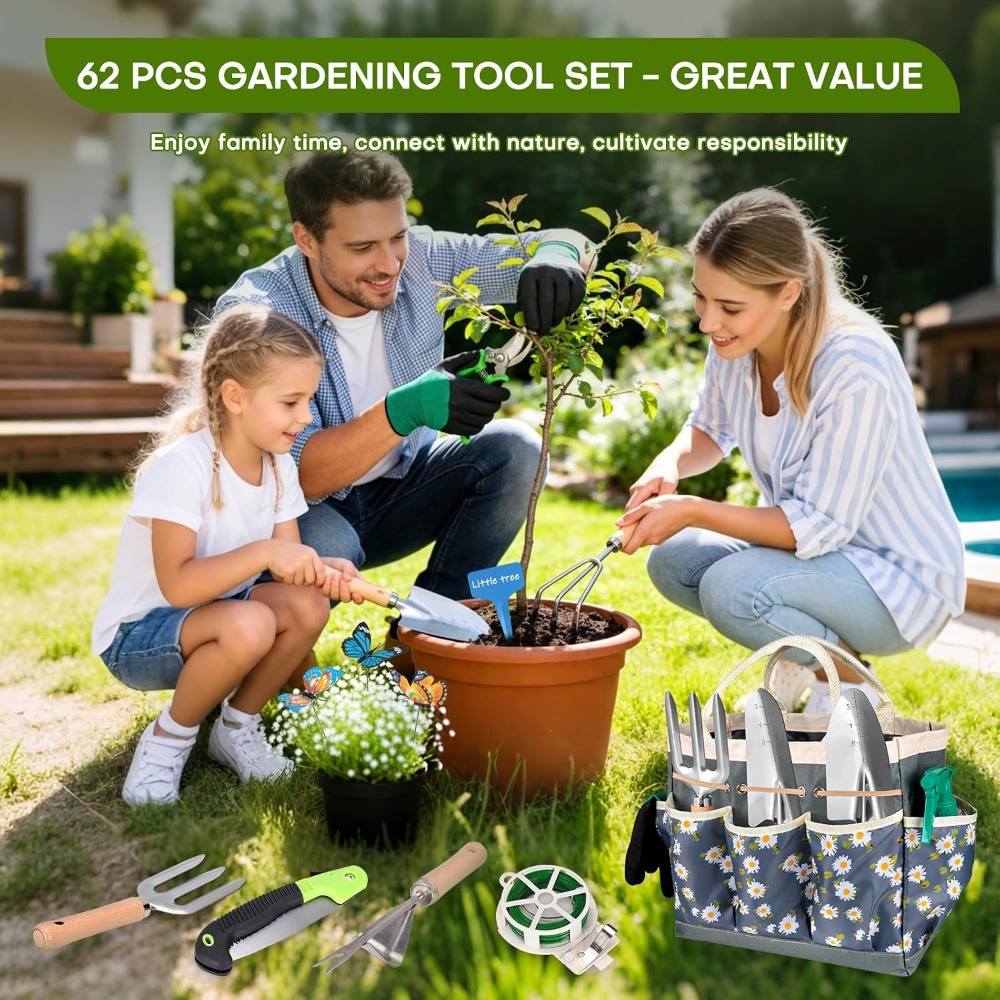 مجموعة أدوات الحدائق الكاملة ا - مراجعة Gardening Tools Knife وسعره