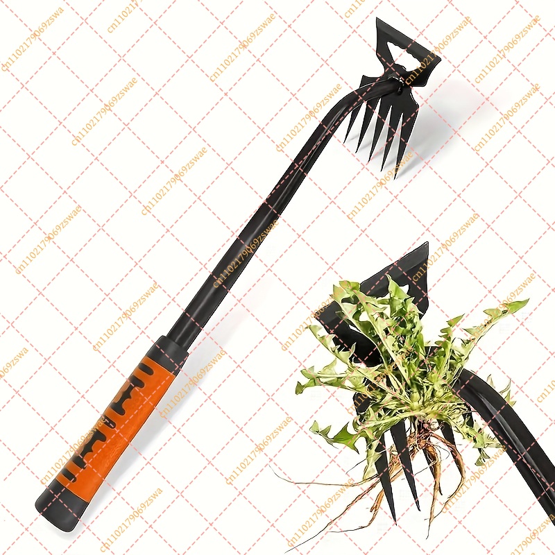 أداة يدوية 2 في 1 من الفولاذ ا - مراجعة Gardening Tools To Remove Grass وسعره