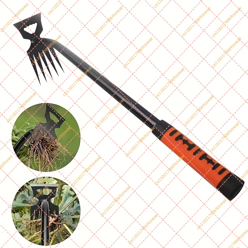 أداة يدوية 2 في 1 من الفولاذ ا - مراجعة Gardening Tools To Remove Grass وسعره