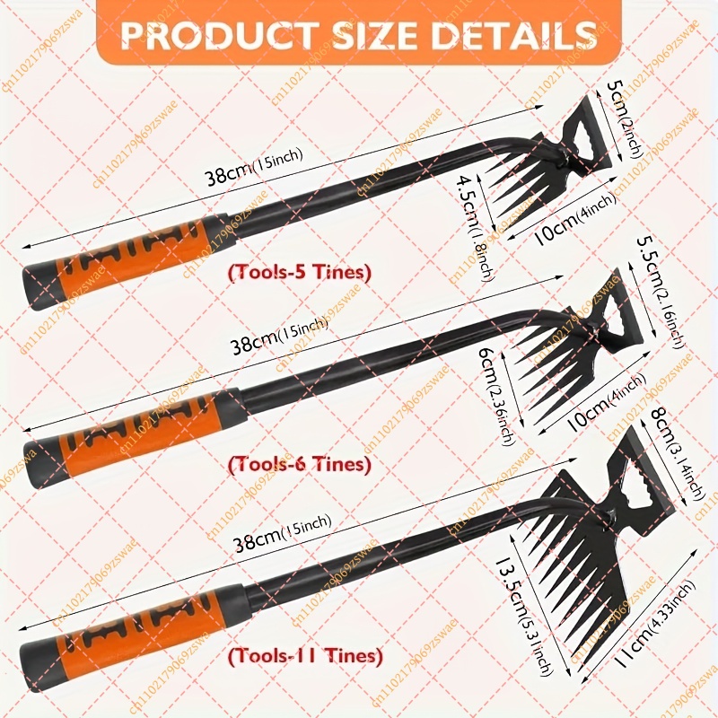 أداة يدوية 2 في 1 من الفولاذ ا - مراجعة Gardening Tools To Remove Grass وسعره
