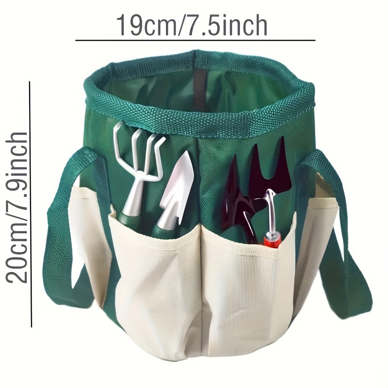 حقيبة أدوات حديقة مستديرة بالل - مراجعة Gardening Tools Green وسعره