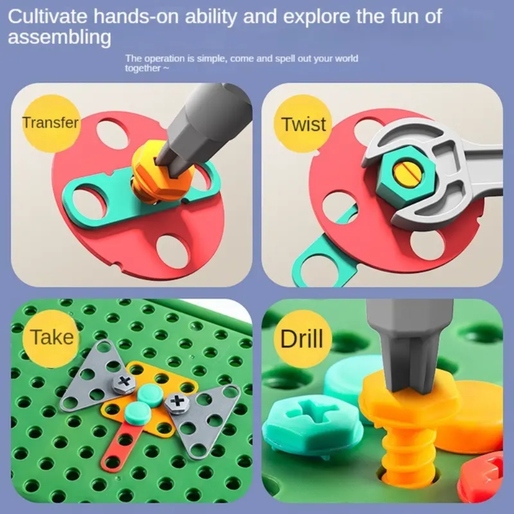 450 قطعة مجموعة مثقاب STEM للأ - مراجعة Gardening Tools For Kids وسعره