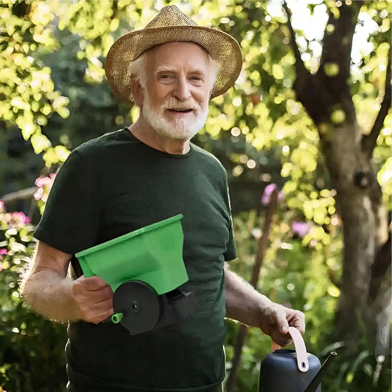 أداة نشر محمولة باليد للزراعة  - مراجعة Gardening Tools Green وسعره
