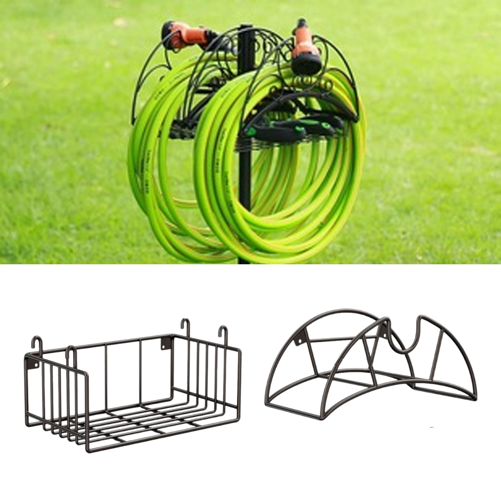 حامل خرطوم حديقة مثبت على الحا - مراجعة Gardening Yard Tools وسعره